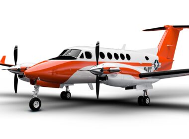 Beechcraft King Air 260 commercial aircraft will be used by the US Navy for training