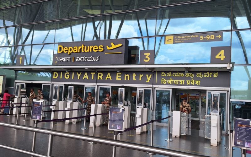 Bengaluru International Airport departures