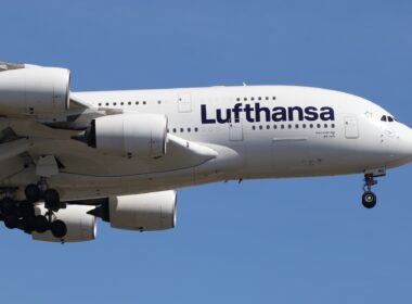 Lufthansa flew one Airbus A380 to Manila, the Philippines before it returns to service