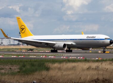 One of Condor's retro-liveried aircraft will be converted into a freighter in due time in China